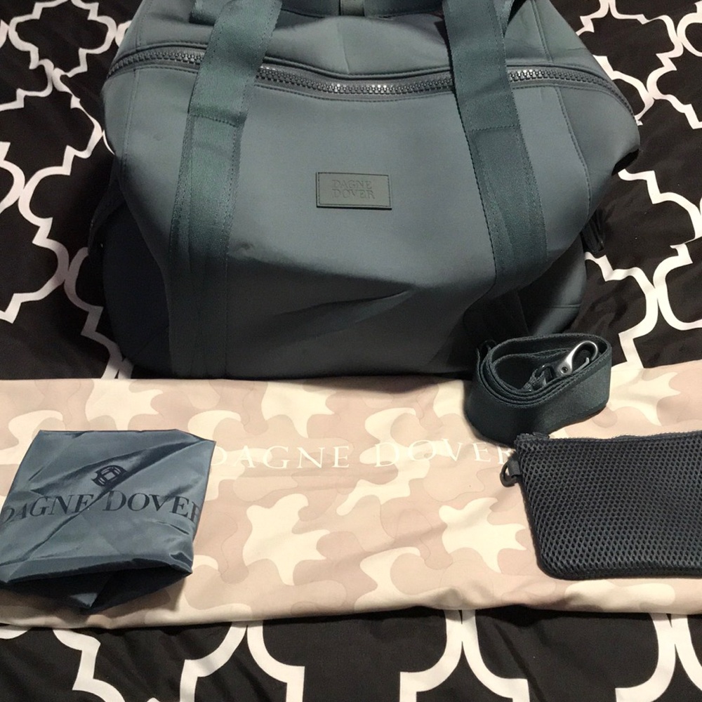 Used Dagne Dover Landon Large Carryall in Ash Blue